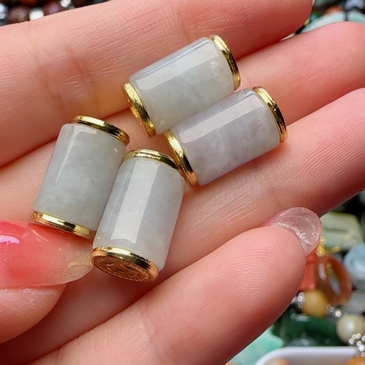 翡翠颈饰未镶嵌天然A货38