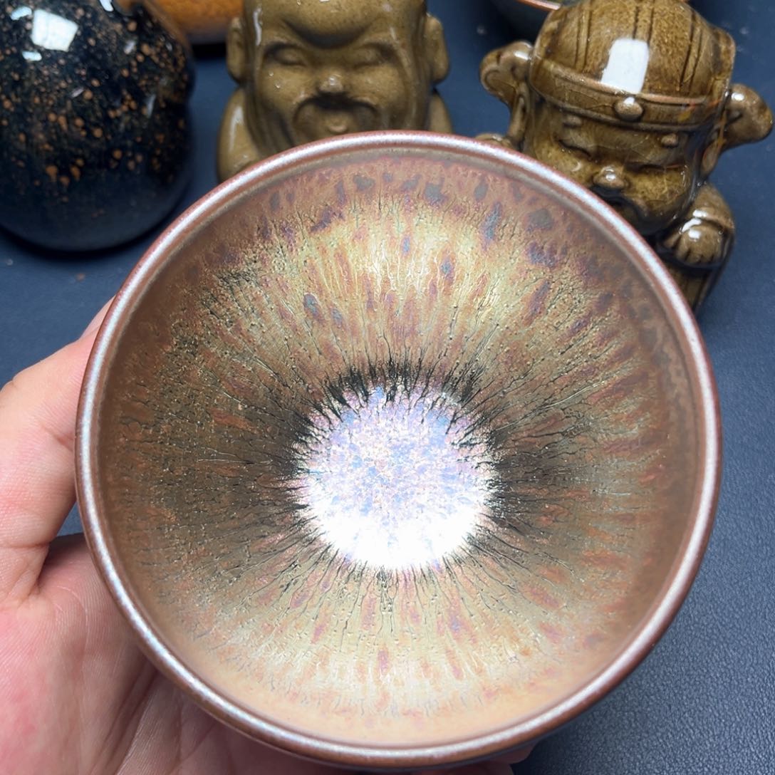 茶盏建盏手握泡茶主人杯