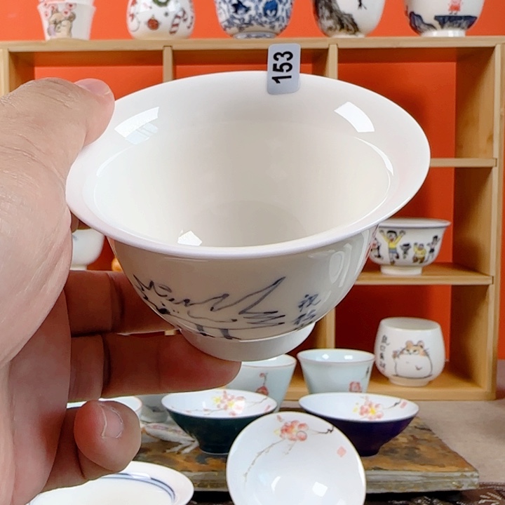 嘴**嘟非正品手绘陶瓷茶具