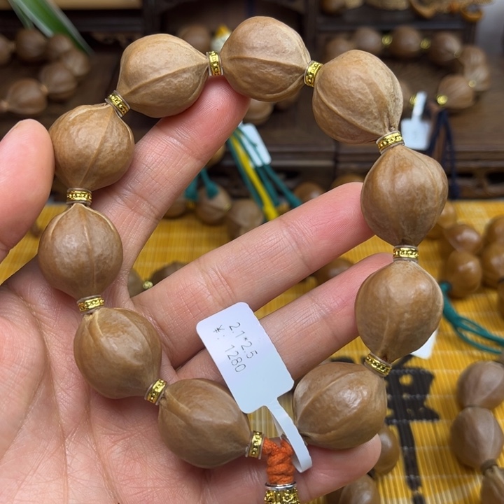 橄榄核手串/手链烂**花梅林铁核2.1*2.5