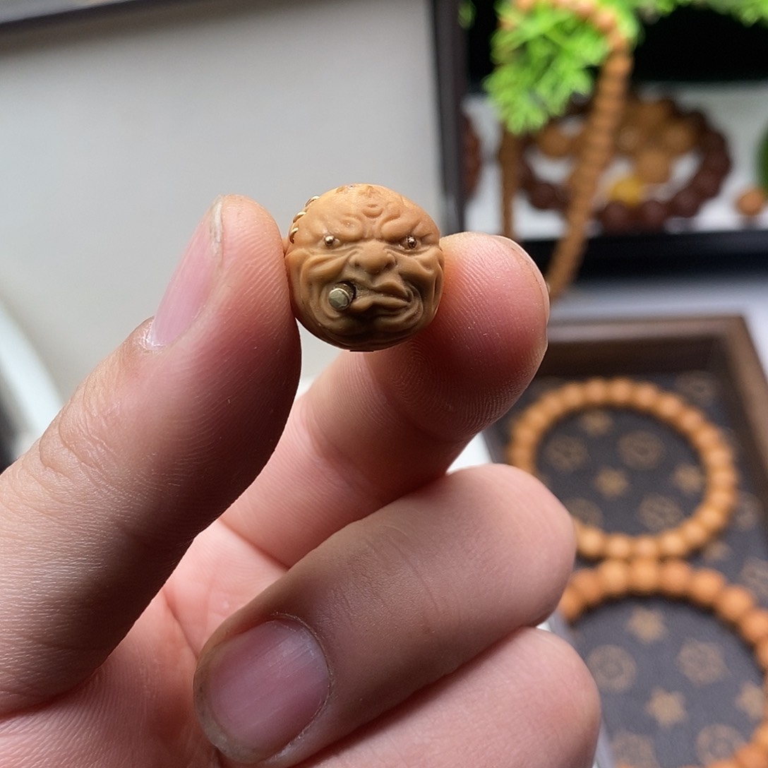 猴头核桃手串单颗