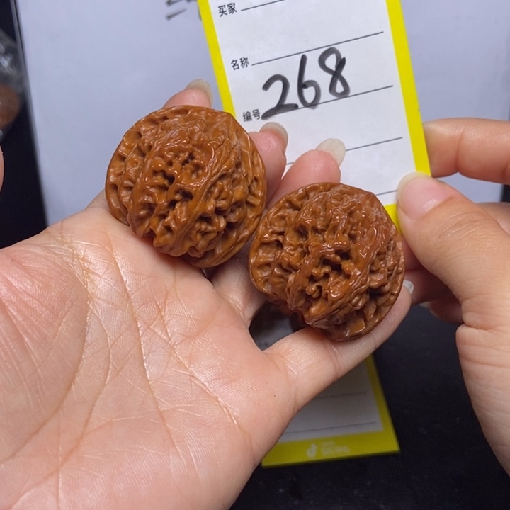 文玩核桃吊坠268/38苹果色差福利