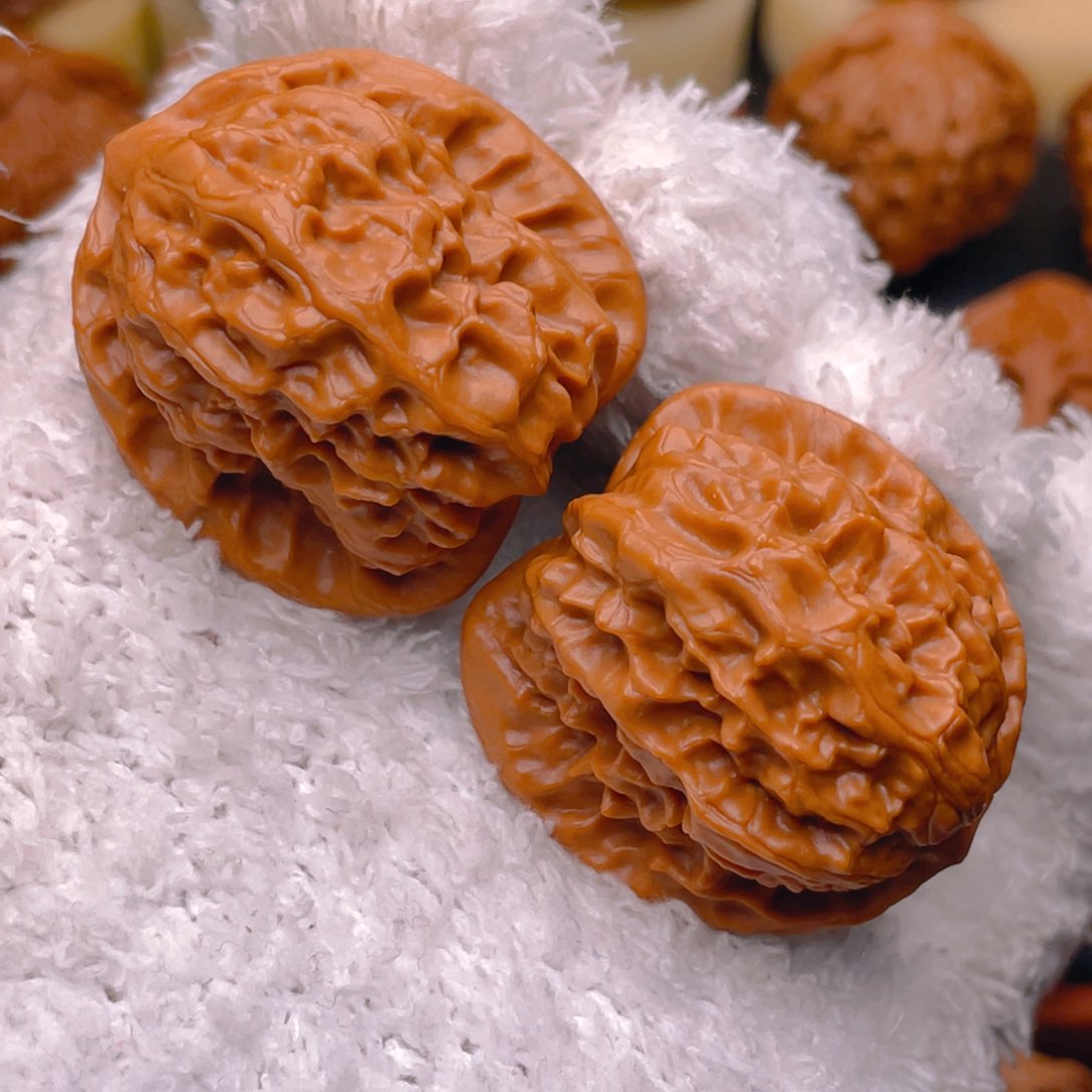 文玩核桃把件37野狼