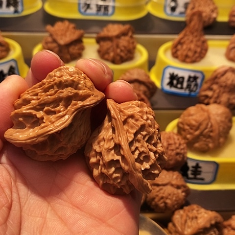 吊坠文玩核桃鸳鸯鸟