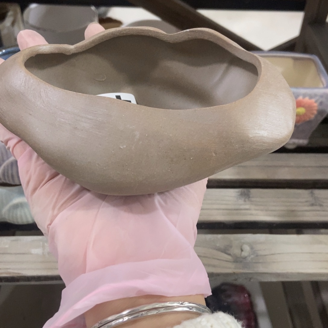 红陶高温陶瓷花盆