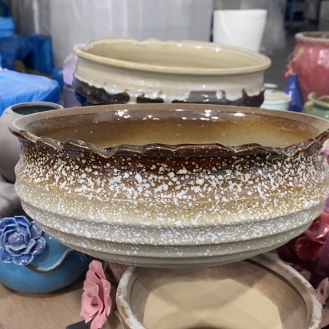 陶瓷水培雪花釉3131133