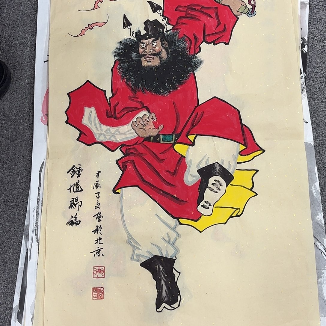 国画国画作品多次在国内外