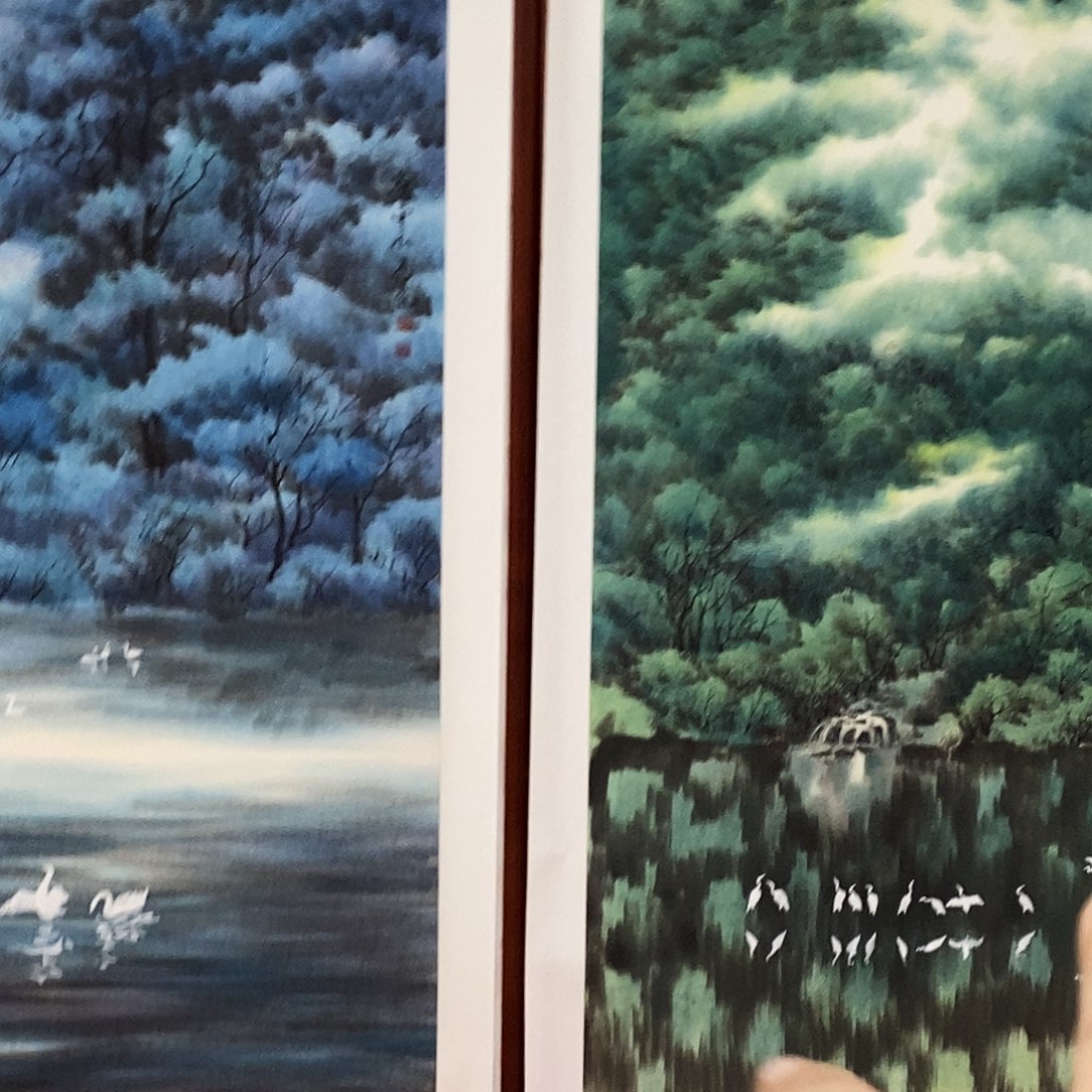 国画?*墨颇有点子小时候在一起吃饭