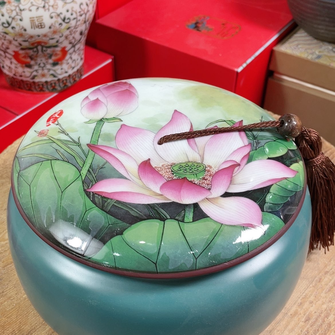 【闪购商品】罐陶瓷茶叶罐密封罐