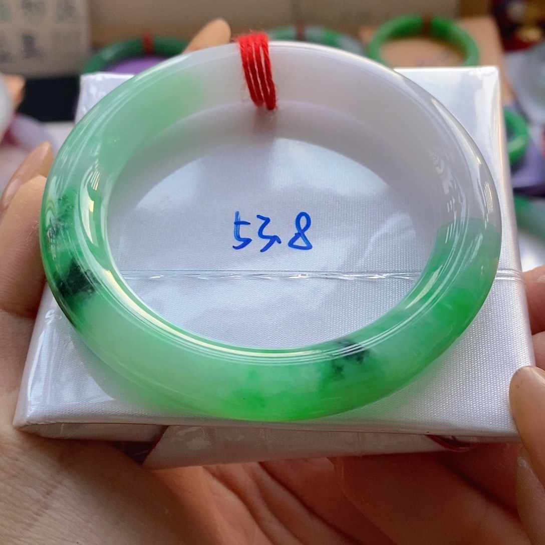 朵***X翡翠未镶嵌手镯手镯