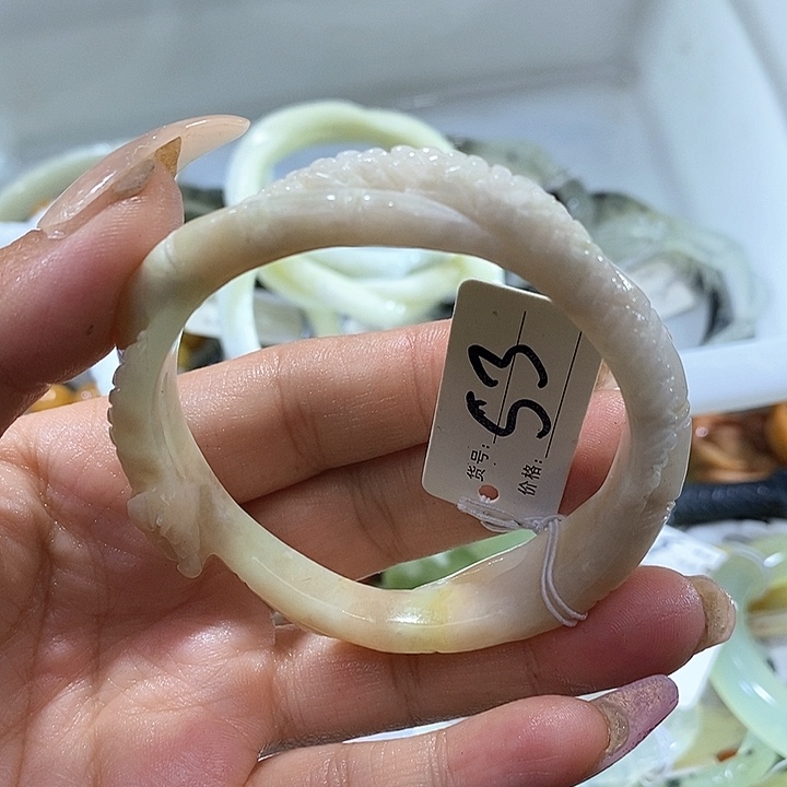 岫玉岫玉53口径未镶嵌