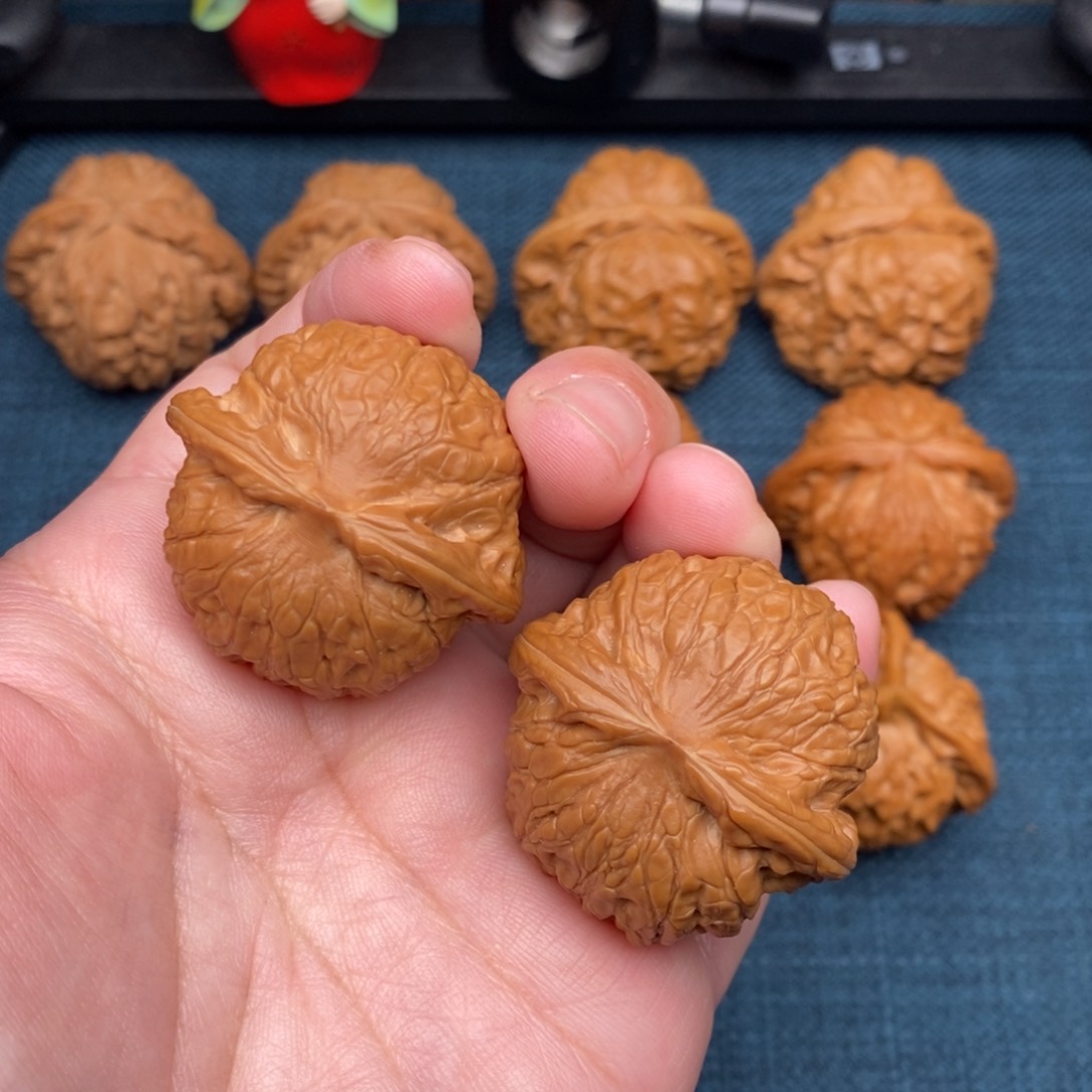 文玩核桃把件全品毕业乾隆磨38