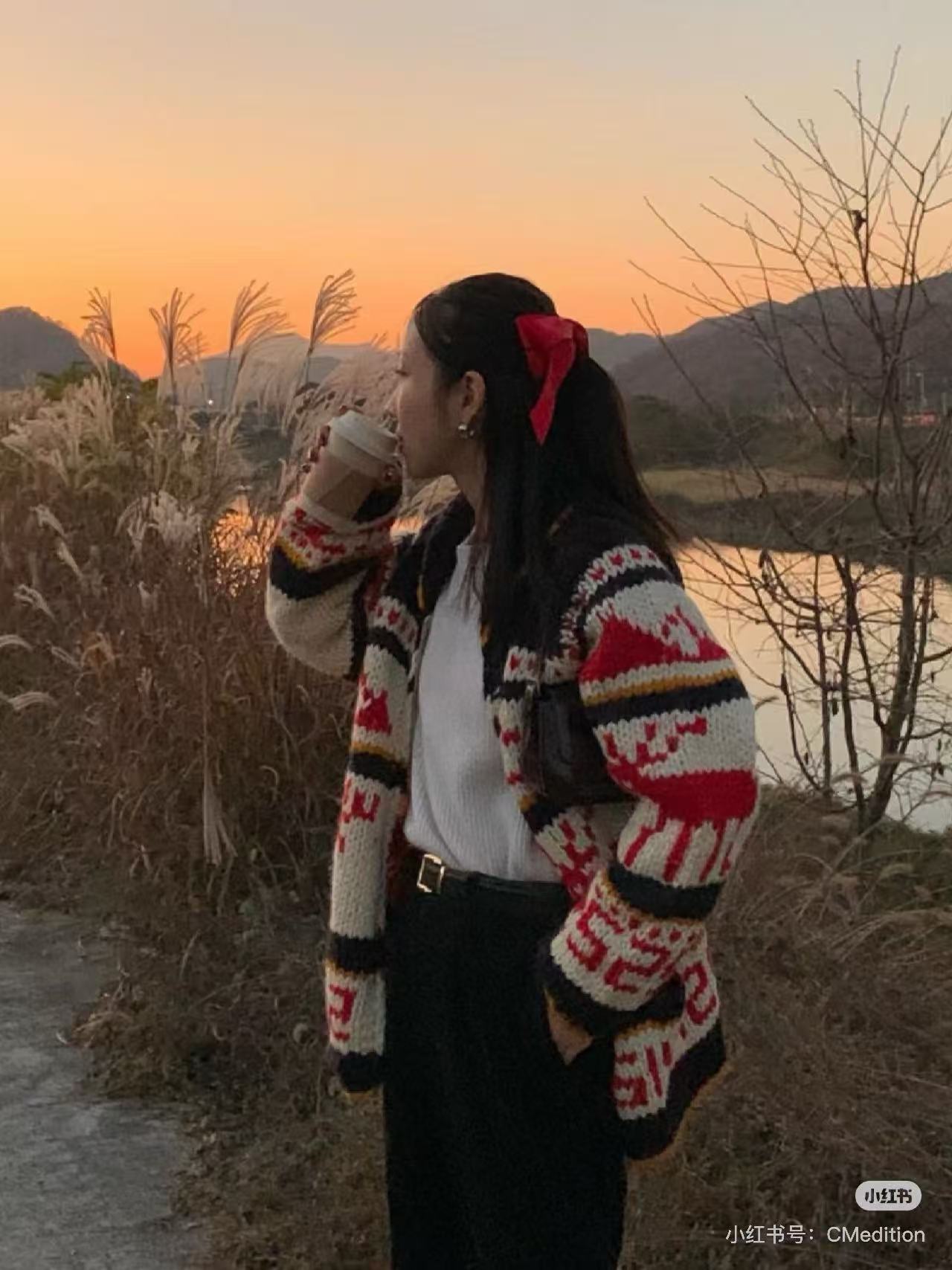 201-299韩系百搭显瘦针织衫软糯毛衣女外套羊毛外套粗棒针27