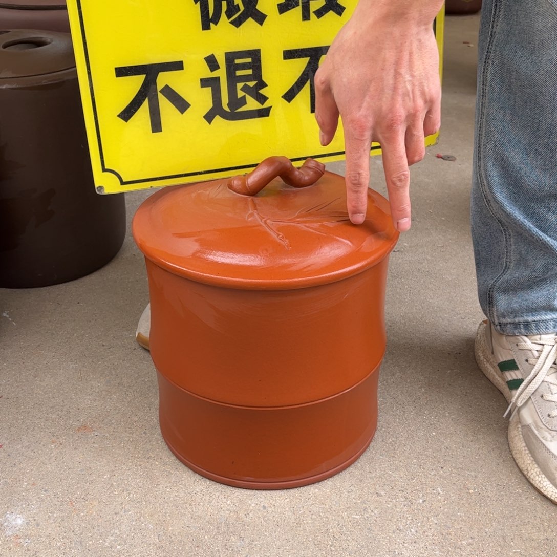 茶叶罐紫砂8 饼茶叶罐