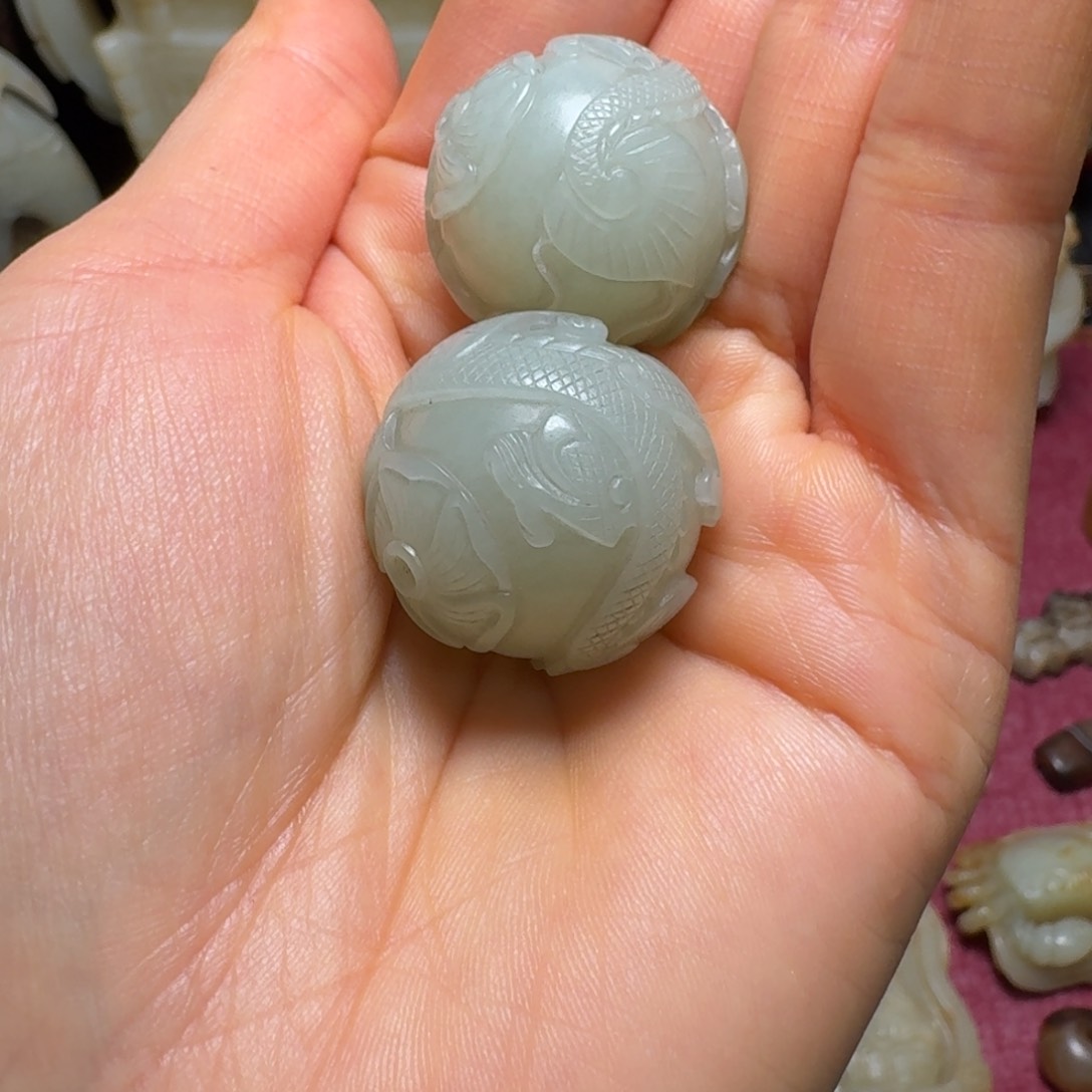 和田玉（糖玉）挂件未镶嵌顾*