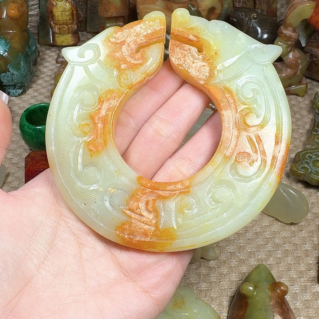 白玉菩提吊坠挂件