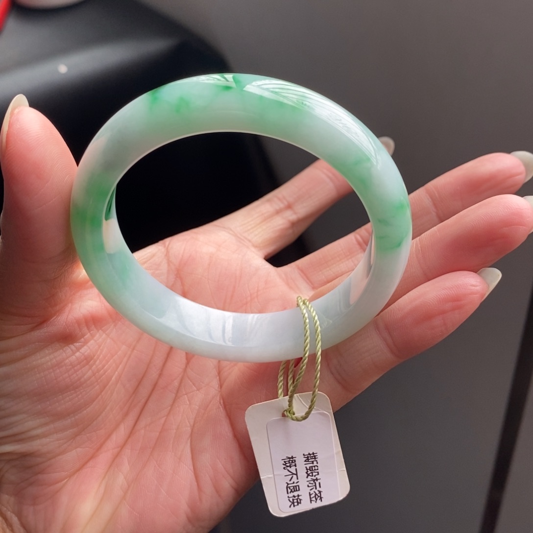 未镶嵌手镯翡翠9****856.6正圈