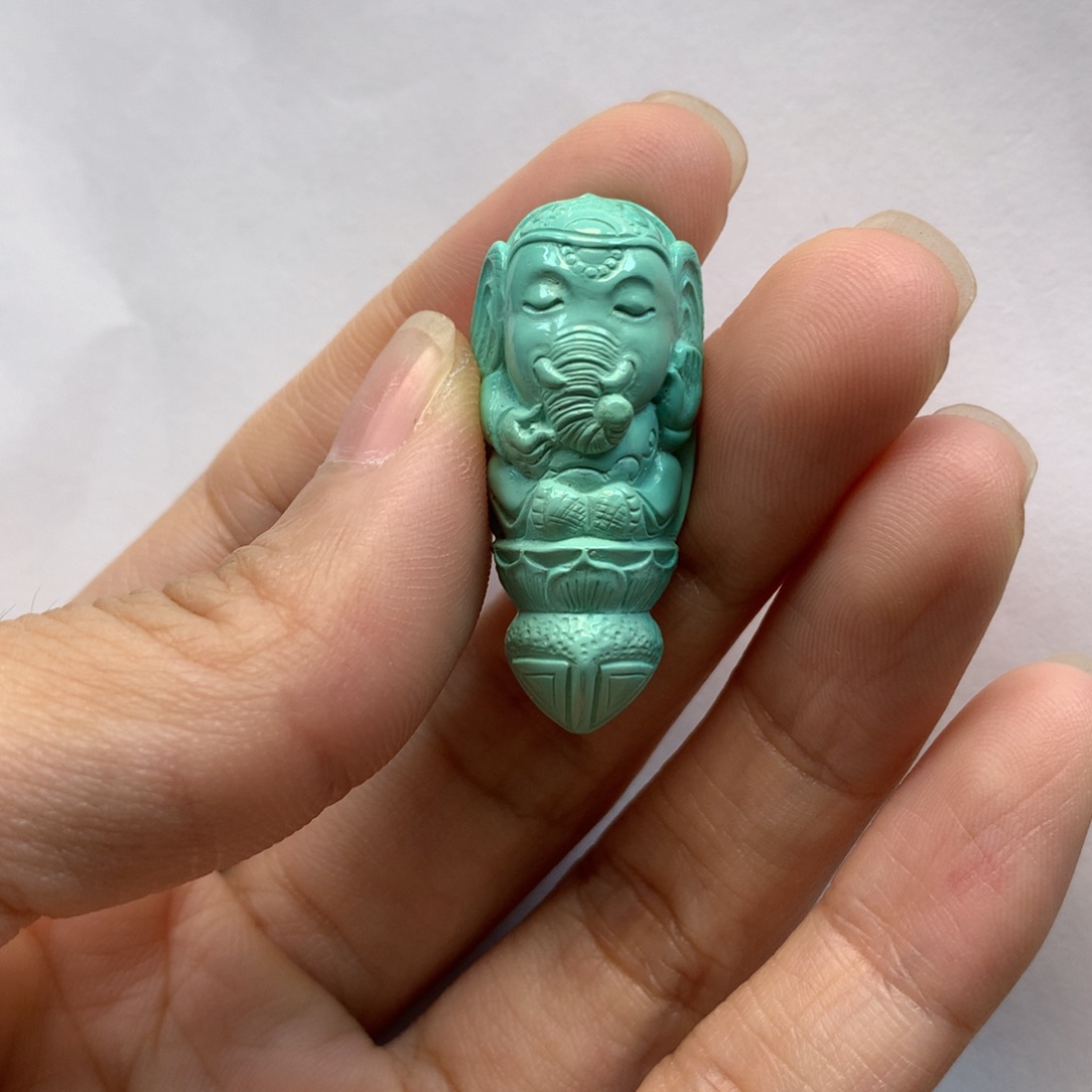 绿松石未镶嵌配饰