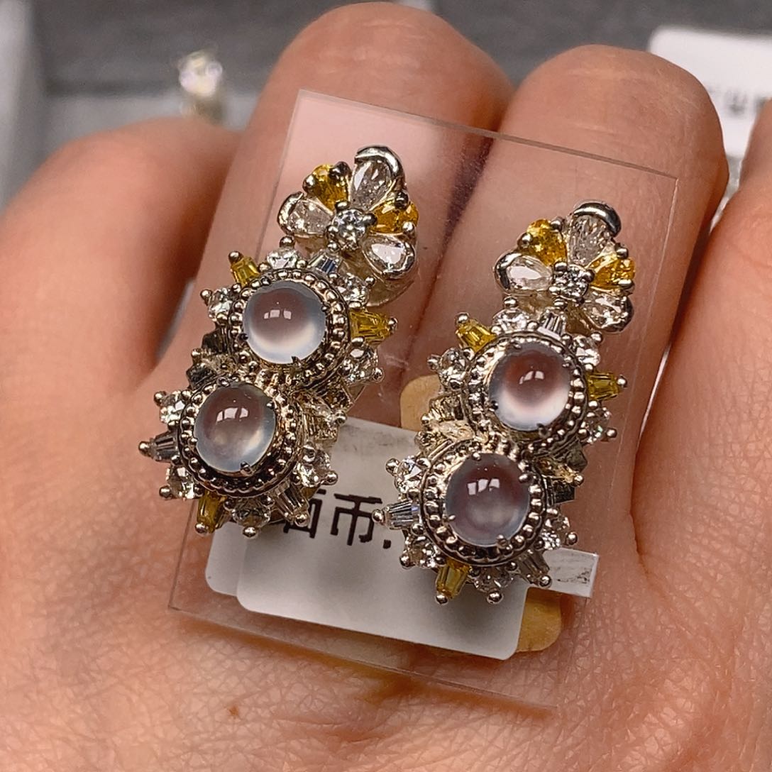 翡翠戒指未镶嵌翡翠蛋面