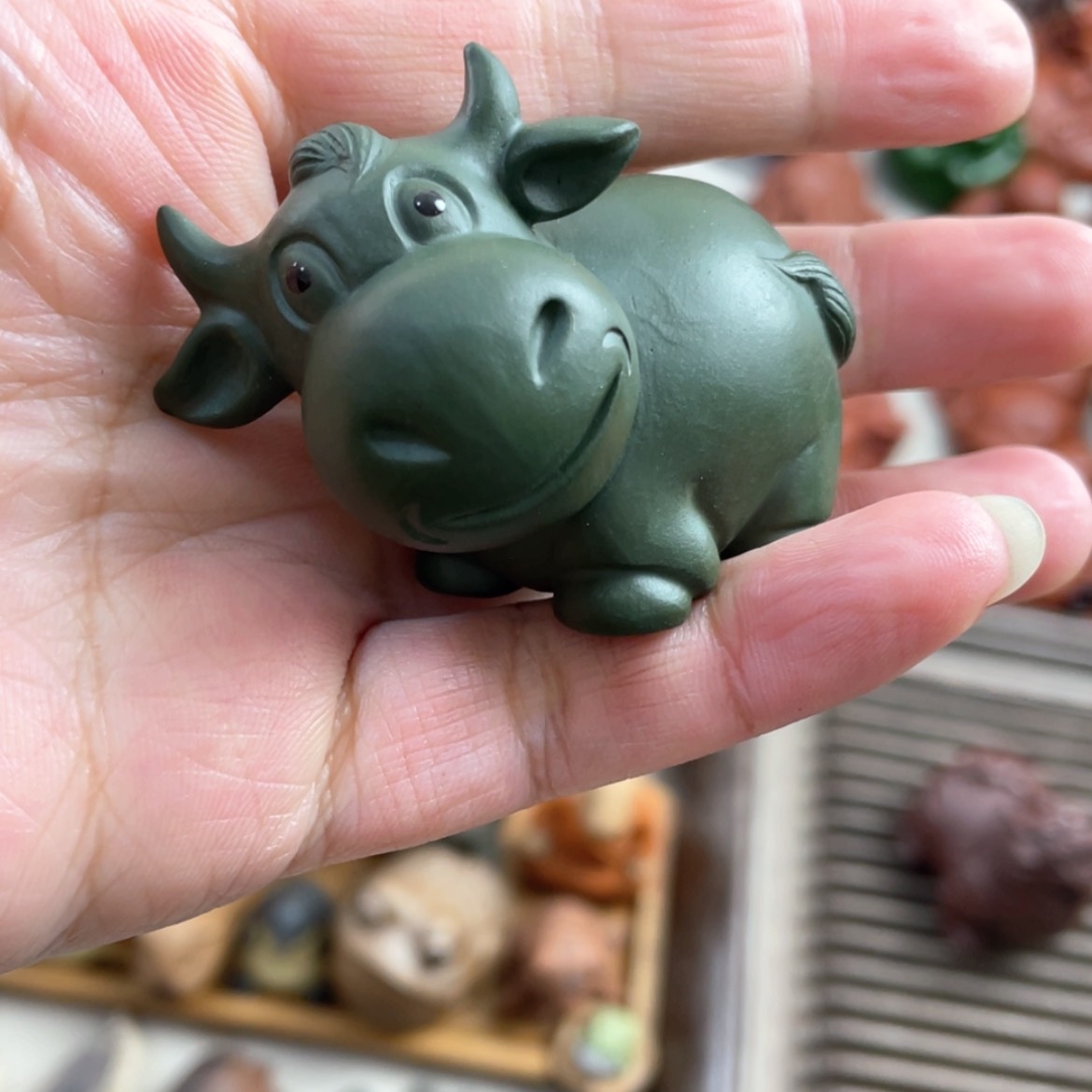 【闪购商品】紫砂茶宠紫砂小牛