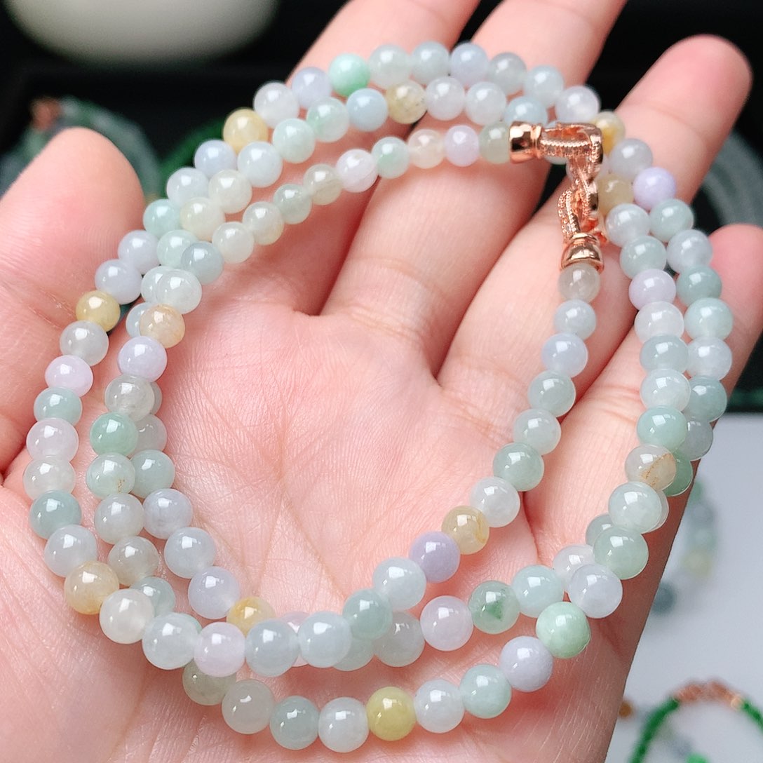 翡翠手链未镶嵌翡翠