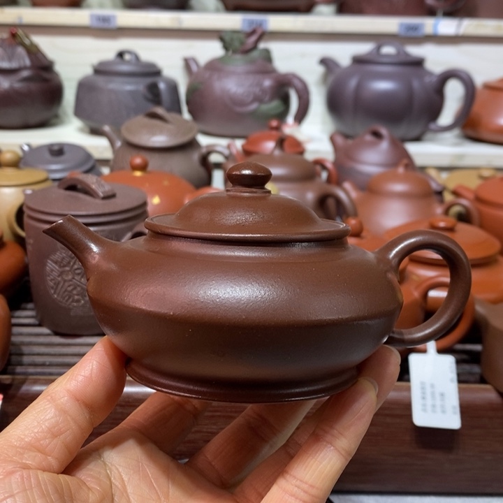 紫砂茶壶微瑕处理一把