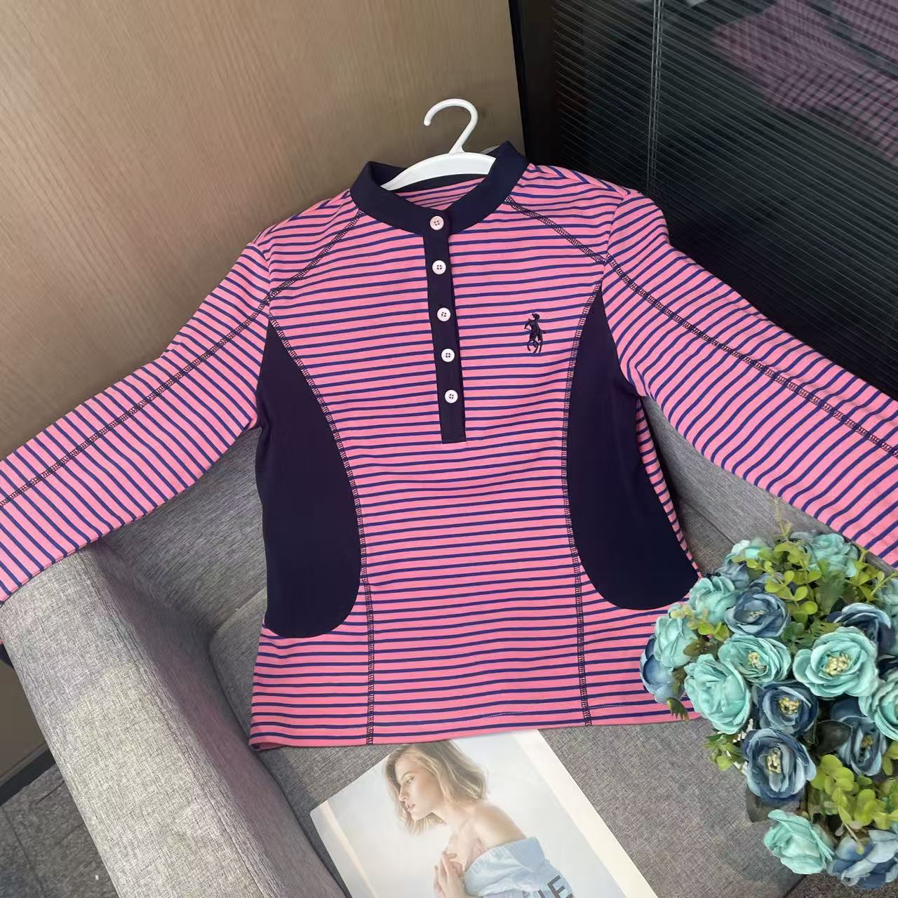 秋冬新款轻柔设计感女款长袖上衣-C60332