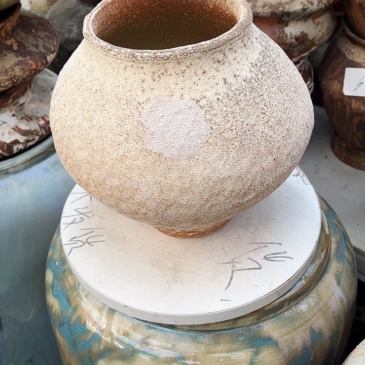 景德镇精品花盆栽适合盆栽口14高23