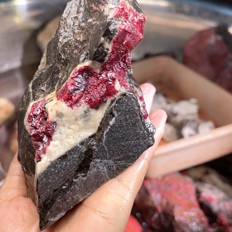 【闪购商品】天然辰砂天然原矿朱砂毛料