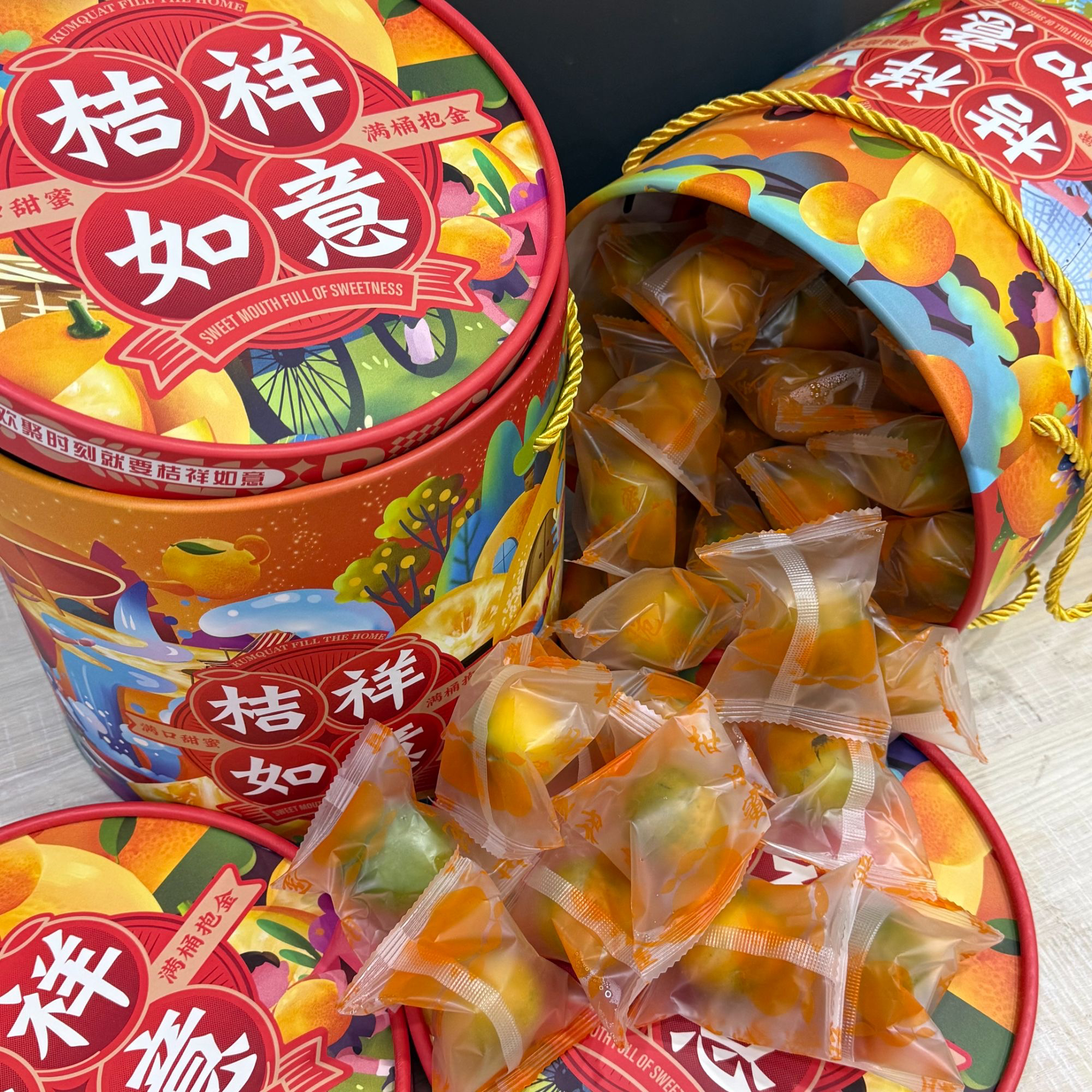 【绿野大叔】当季限定A4脆蜜金柑甜蜜多汁半箱分装和原箱-顺丰