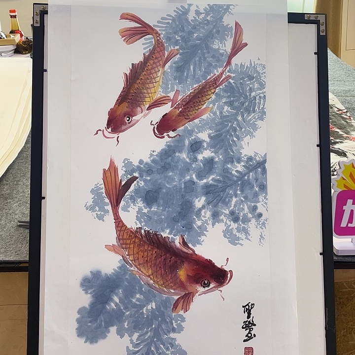 国画张圣敏先生纯手绘作品