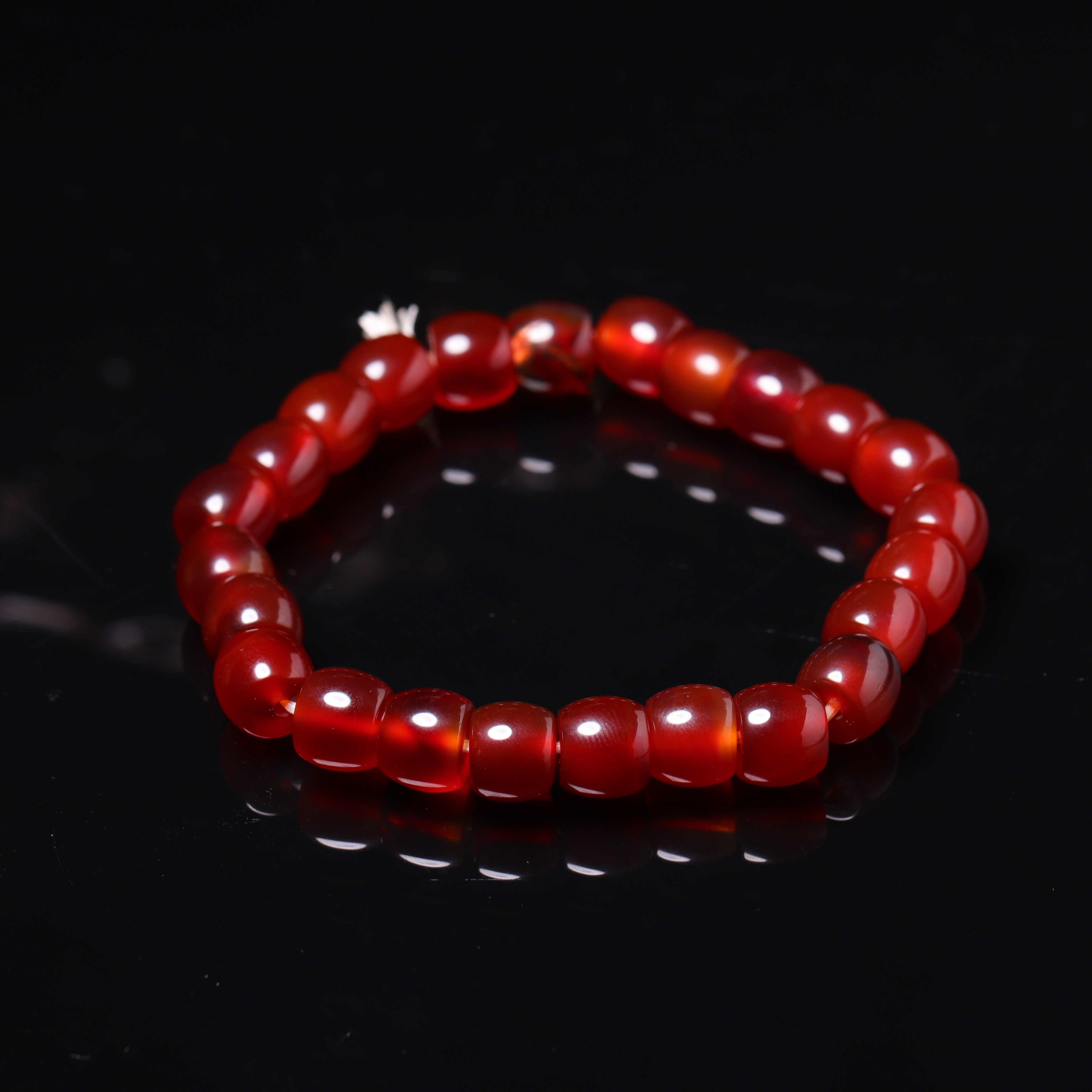 明代天然玛瑙手串