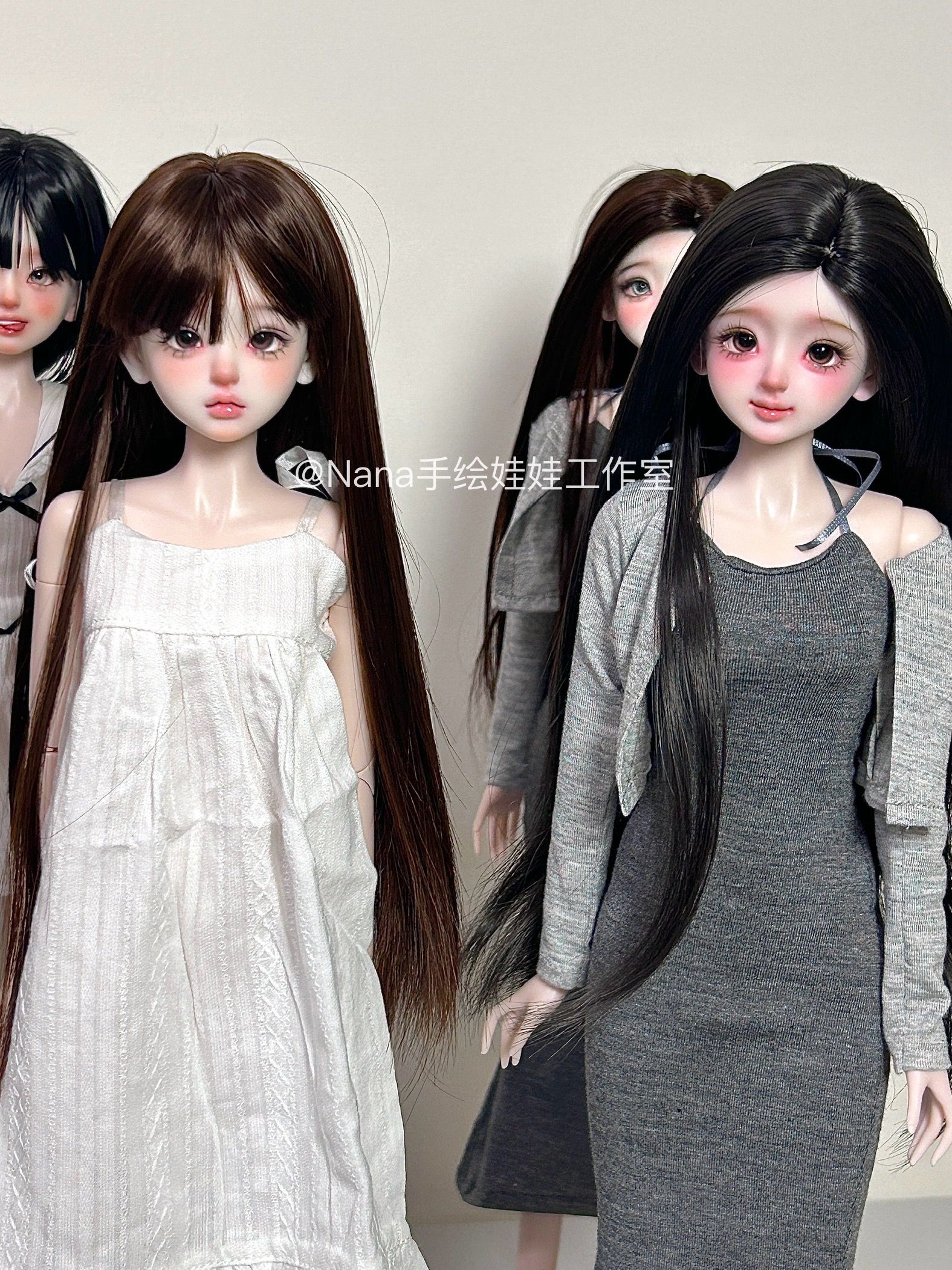 45cm四分手绘妆可动洋娃娃胶皮摆件高颜值mjd可换装（直播间选款）