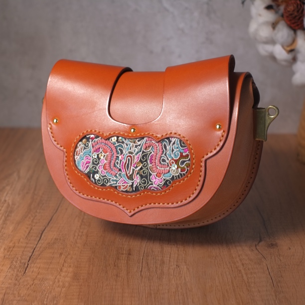 缦物 原创荷包单肩包斜挎包手工定制