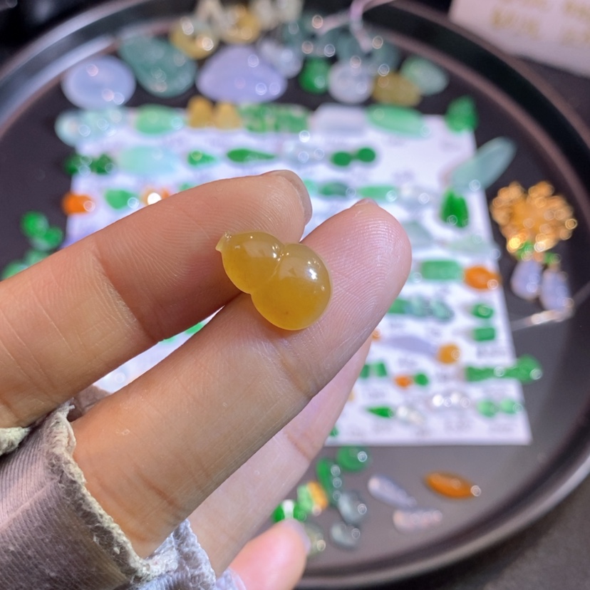 【闪购商品】翡翠未镶嵌挂件葫芦