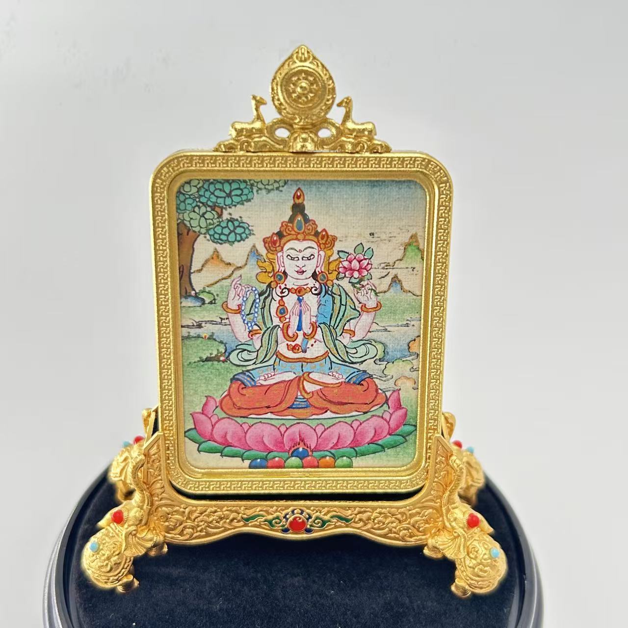 彩唐四臂观y0992—唐华观物