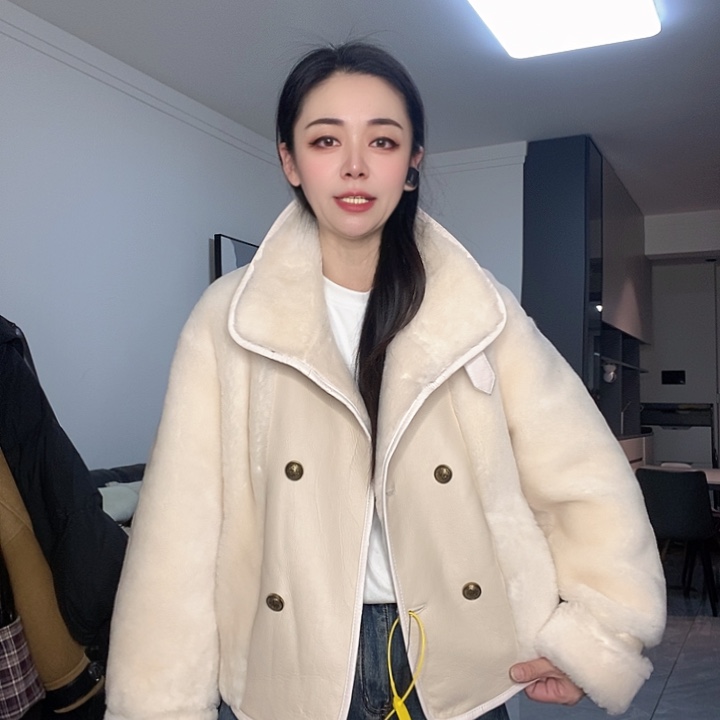 绵羊皮美丽奴皮毛一体M120斤内