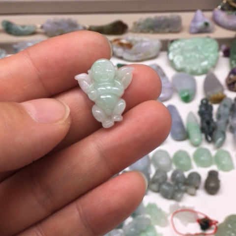 翡翠颈饰未镶嵌3.8节福利款，翡翠未镶嵌