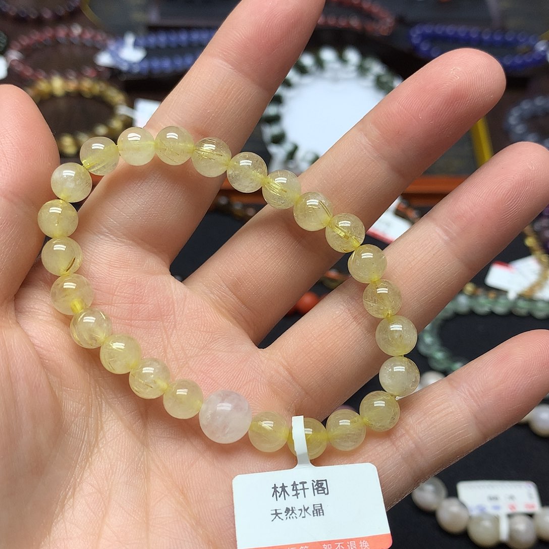 水晶手链未镶嵌宝***星手链