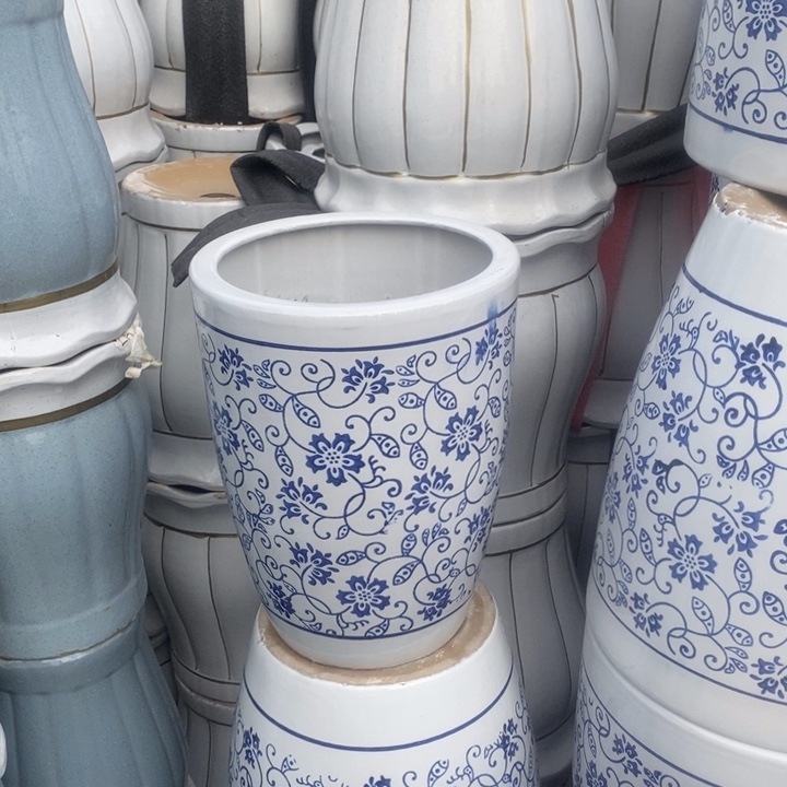 低腰青花瓷中号口26/36