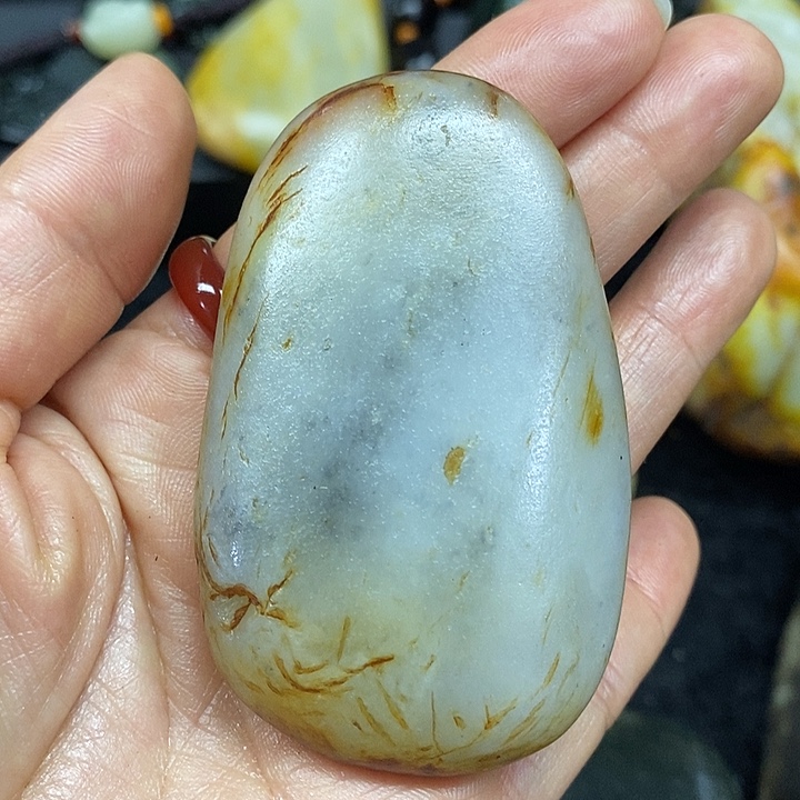 随***和田玉未镶嵌挂件