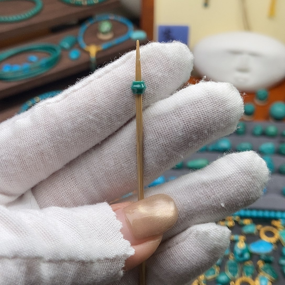 绿松石未镶嵌绿松石配饰h