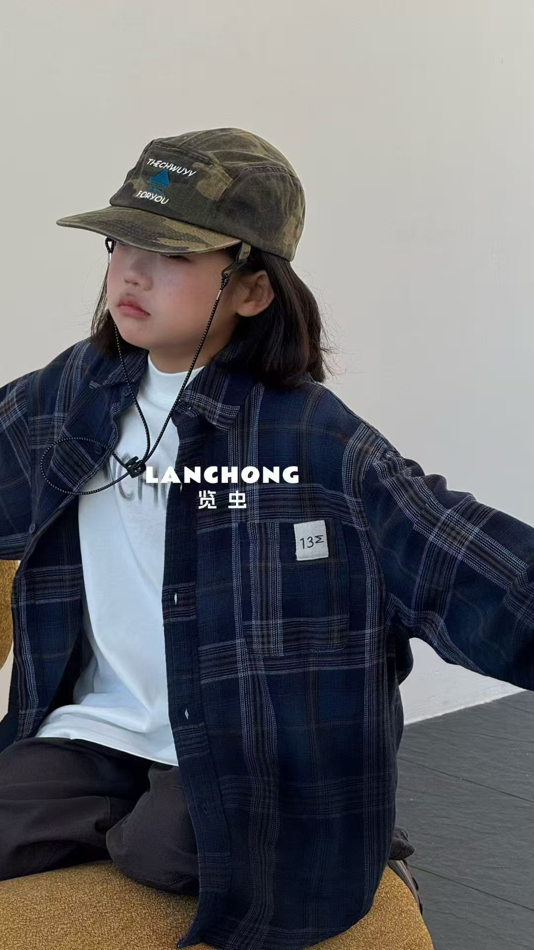 25秋新款实体童装高货品牌中大儿童中性套装男童外套女童裤120130