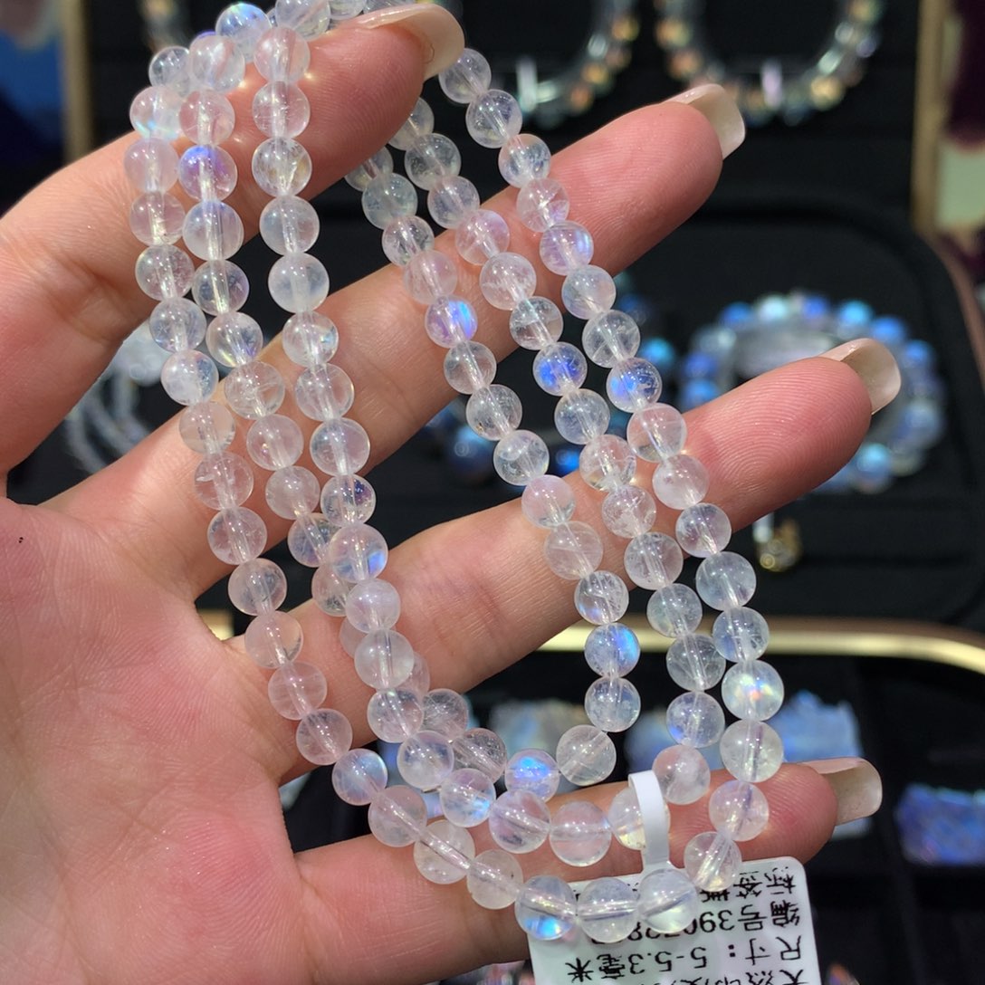 月光石手链5未镶嵌