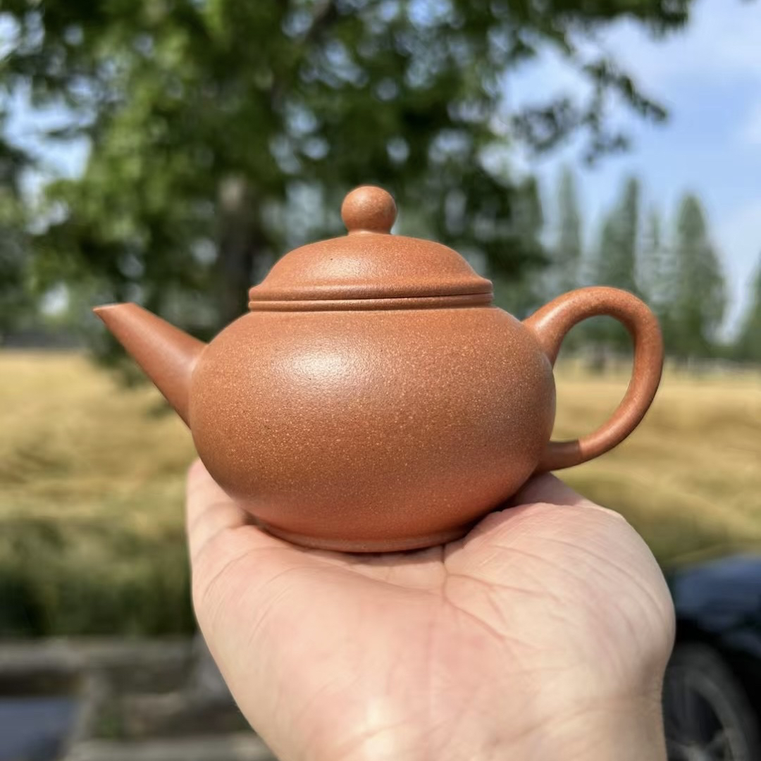 原矿零添加黄降坡泥半手工水平壶
