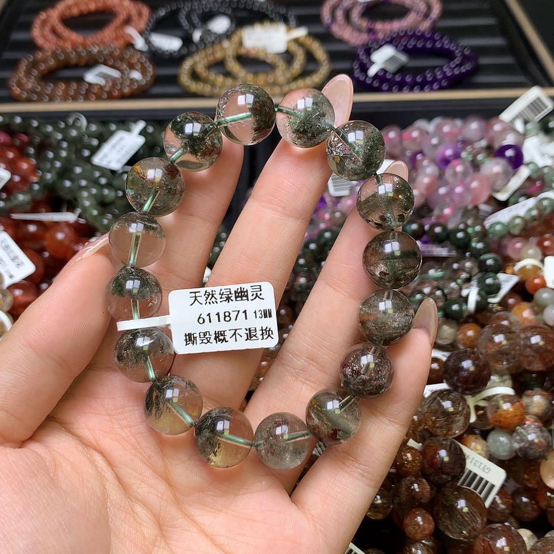 水晶手链未镶嵌，