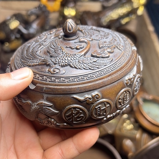 铜制文玩把玩物件