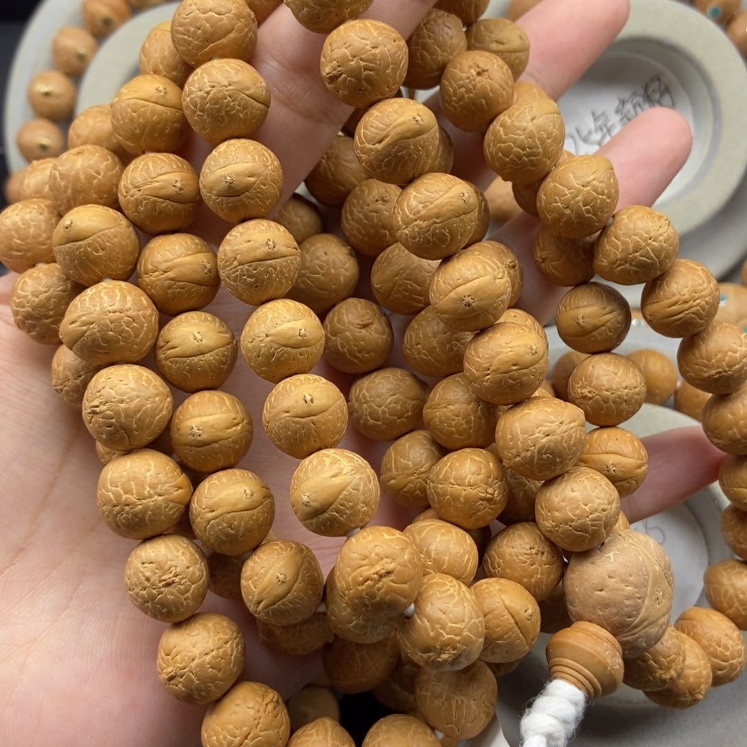 手串凤眼菩提12+新籽素108挂脖
