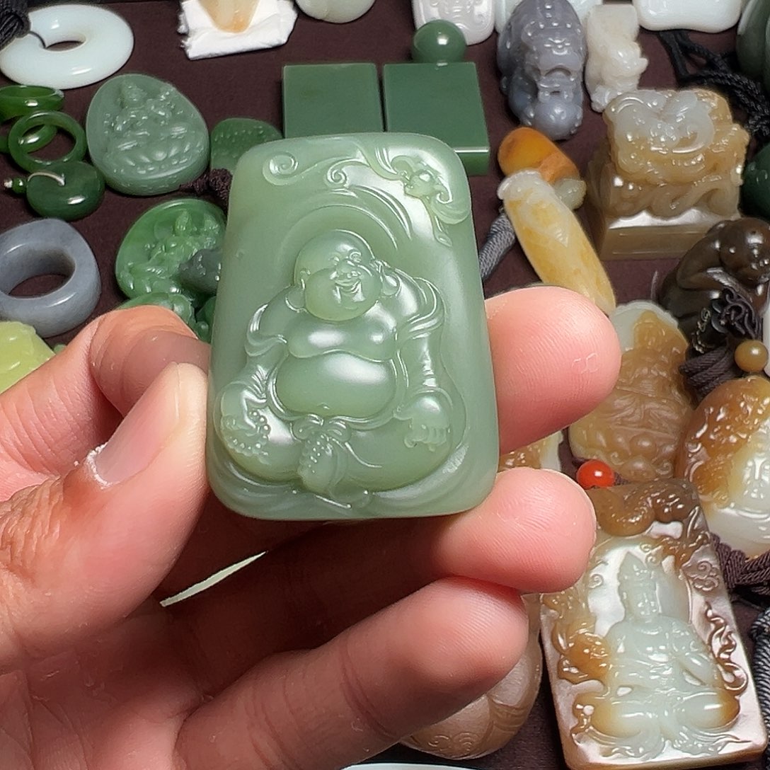 和田玉挂件未镶嵌