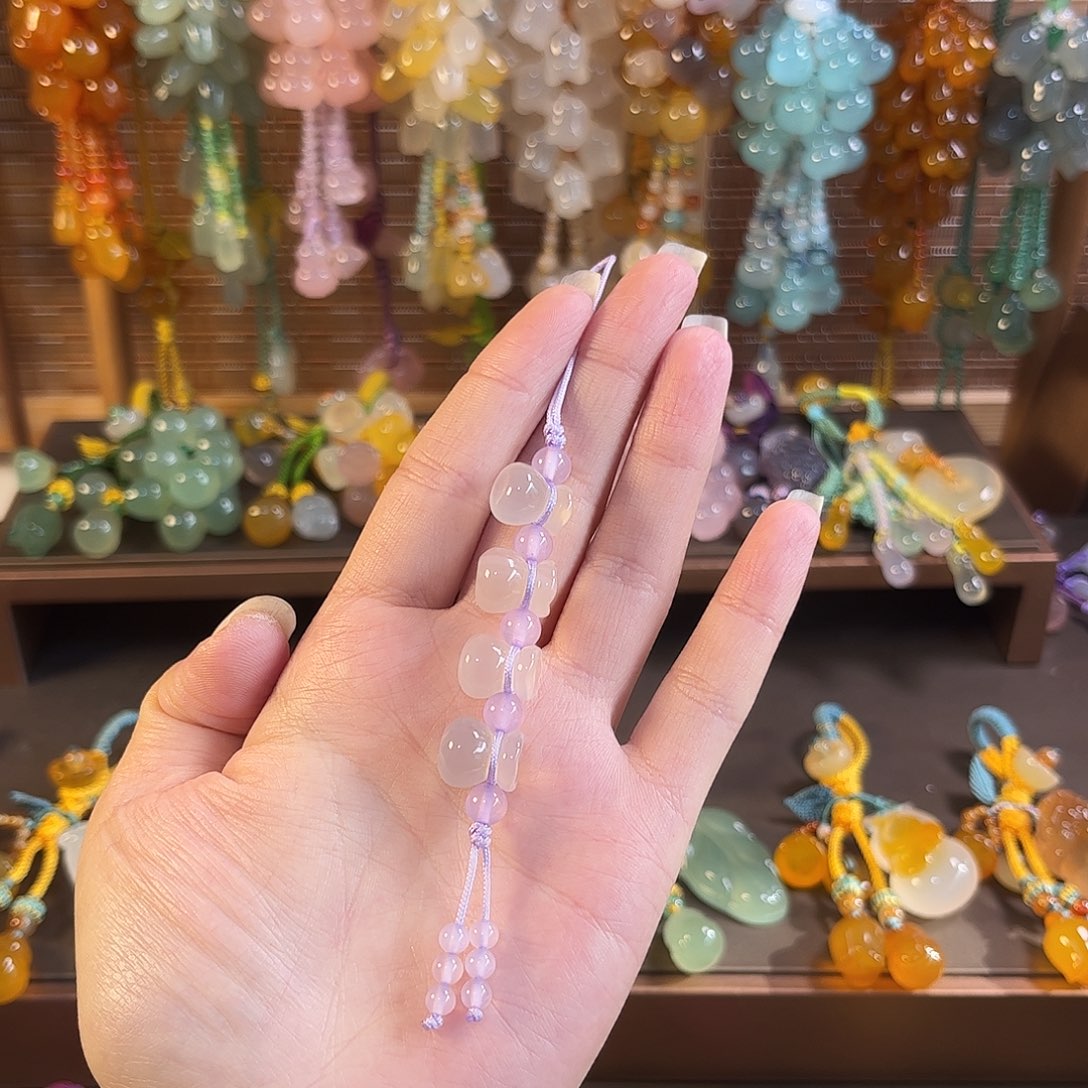 玛瑙/玉髓未镶嵌车挂